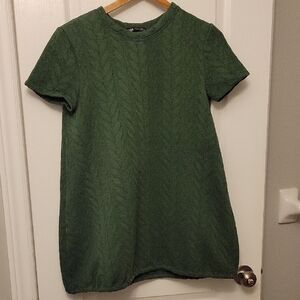 Zara Forest Green Knit Top